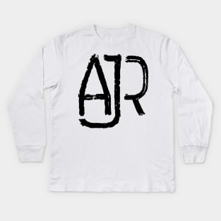 AJR illustrations font Kids Long Sleeve T-Shirt